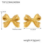 color: TXF123-Gold Earrings