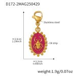 color: D172-2 Gold Pendant