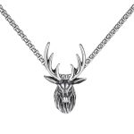 color: Antler + Stainless Steel Chain