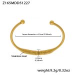 color: Z165-Gold Bangle