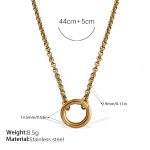 color: XL637G Gold Necklace