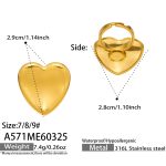 color: A571-Gold Ring / size: US 7