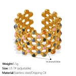 color: JZ187CRG7 Gold Ring