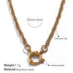 color: XL743G Gold Necklace