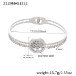 color: Z129-Steel Color Bangle