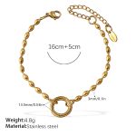 color: SL245G Gold Bracelet