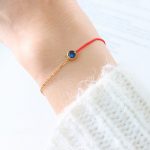 color: E026-September Blue Zircon Bracelet