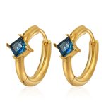 color: MS-764 Gold Blue Rhinestone