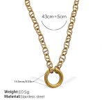 color: XL630G Gold Necklace