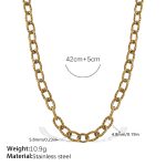 color: XL627G Gold Necklace