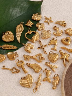 New DIY Ornament Accessories Marine Life Starfish Shell Conch Whale Crab Small Pendant Female