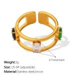 color: JZ176CRG6 Gold Ring