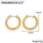 color: F085-Gold Earrings