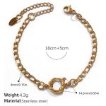 color: SL358G Gold Bracelet