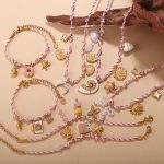 DIY Pendant Bracelet Personality All-Match Non-Fading Plated 18K Gold Necklace Ornament Women