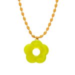 color: MYTXP103-Tea Green Color Necklace