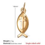 color: PJ205G Gold Pendant Only