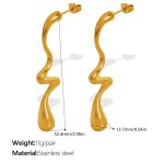 color: EH506G Gold Earrings