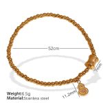 color: SL120G Gold Bracelet