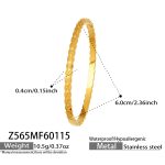 color: Z565-Gold Bangle