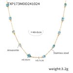 color: TXP173-Amazonite Necklace