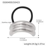 color: E606-Steel Color Hair Accessory