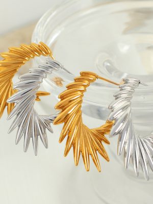 Angel Wings Stainless Steel Studs Simple Advanced Jewelry Earrings New Earrings Female