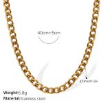 color: XL583G3MM Gold NK Chain