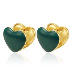 color: -2 Heart Shape Green Color