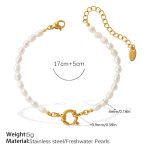 color: SL479WEG Freshwater Pearl Bracelet