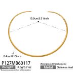 color: P127-Gold Choker