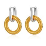 color: Steel-Gold Round MS-505C