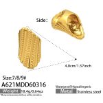 color: A621-Gold Ring / size: US 7