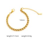 color: B-008 Bracelet Gold