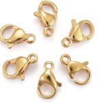 color: Gold Polished 12#12mm