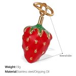 color: PJ387CRG Colorful Enamel Gold Pendant