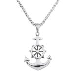 color: Anchor + Stainless Steel Chain