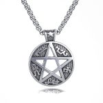 color: Five-pointed Star + Stainless Steel Chain