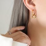 color: F652-Gold Earrings