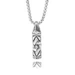 color: Hexagram Column + Stainless Steel Chain