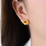 color: F951-Gold Earrings