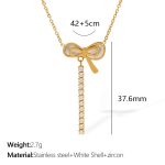 color: TPXL82G Gold Necklace