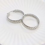 color: Wheat Ear Steel Color 1 Pair 30MM MS-062