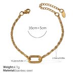 color: SL336G Gold Bracelet