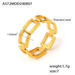 color: Y131-Gold Ring / size: US 7