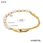 color: E375-Gold Bracelet -17cm (Raw Material Price Increase ?? Not Eligible for Discount)