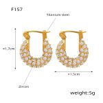 color: F157-Gold Earrings