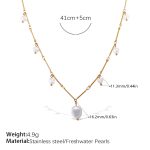 color: XL811WEG Freshwater Pearl Necklace