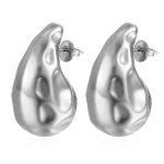 color: MS-292 Hammered Hollow Drop Steel Color High 31MM