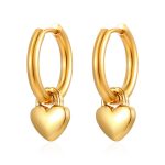 color: MS-657 Gold Small Heart Ear Cuff
